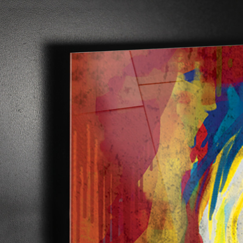 Marilyn by Hokusai - No Frame Painting on Glass, 65cm H x 65cm W