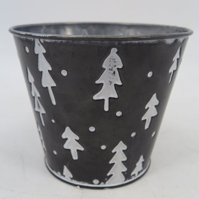 Cache-pot en métal Aylinn