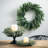 Faux Cedar Plastic Wreath-1740667786