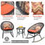 Chaise berçante d'extérieur avec coussins Baum-1227984766