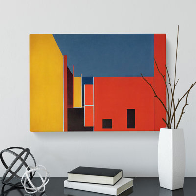 Bauhaus Architecture Vol.1 Abstract - Wrapped Canvas