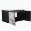 Meuble-lavabo mural flottant 30 po avec lavabo en céramique et portes d'armoire à fermeture en douceur