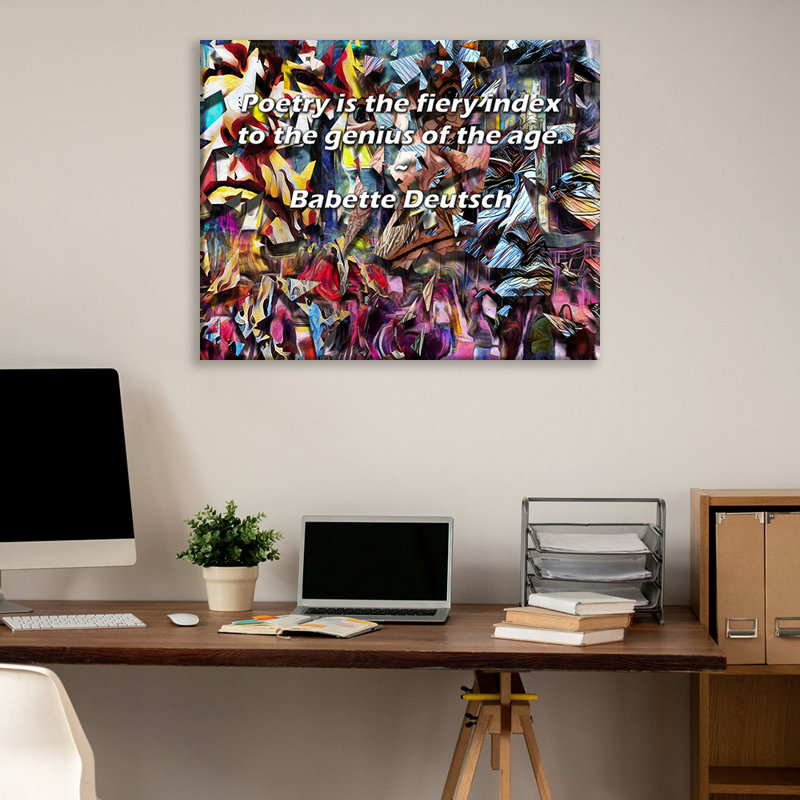 «Ivy Bronx Gallery», toile tendue par Babette, H 17 po x l 24 po