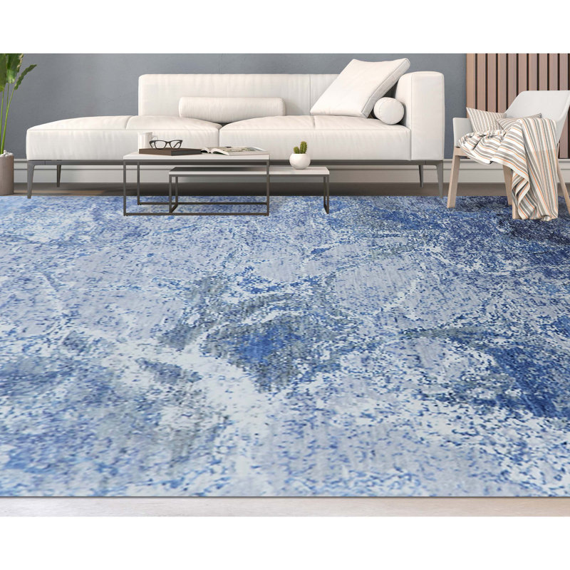 Abstract Area Rug, Rectangle 10' x 14'