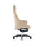 Fauteuil président en cuir véritable