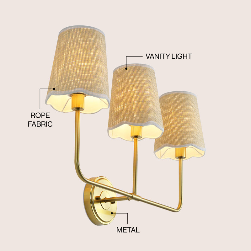 Éclairage pour meuble-lavabo à DEL Lila, Trois lumières