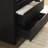 Cottrell 72" H x 32" W 3-Tier Wood Bookshelf with Glass Doors and Drawer Storage-363113395