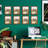 Brown Wood Picture Frame - Set of 8