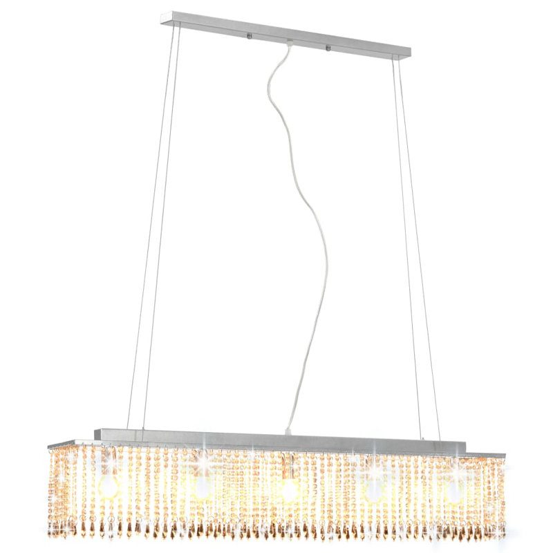 Ross 5 - Light Silver LED Kitchen Island Pendant