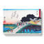 Yokkaichi Bridge by Utagawa Hiroshige - Wrapped Canvas-55320005