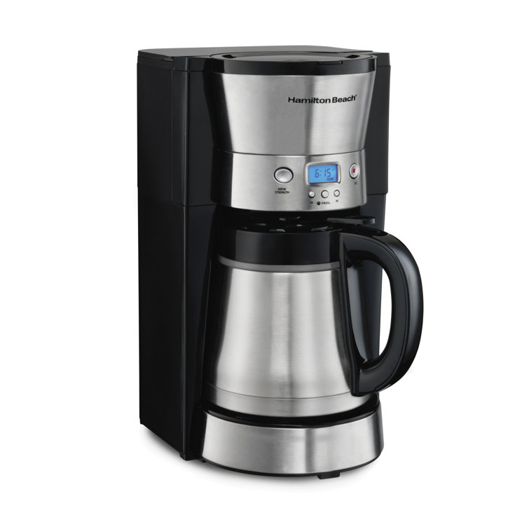 Elite Gourmet 5-Cup Drip Coffee Maker Stainless