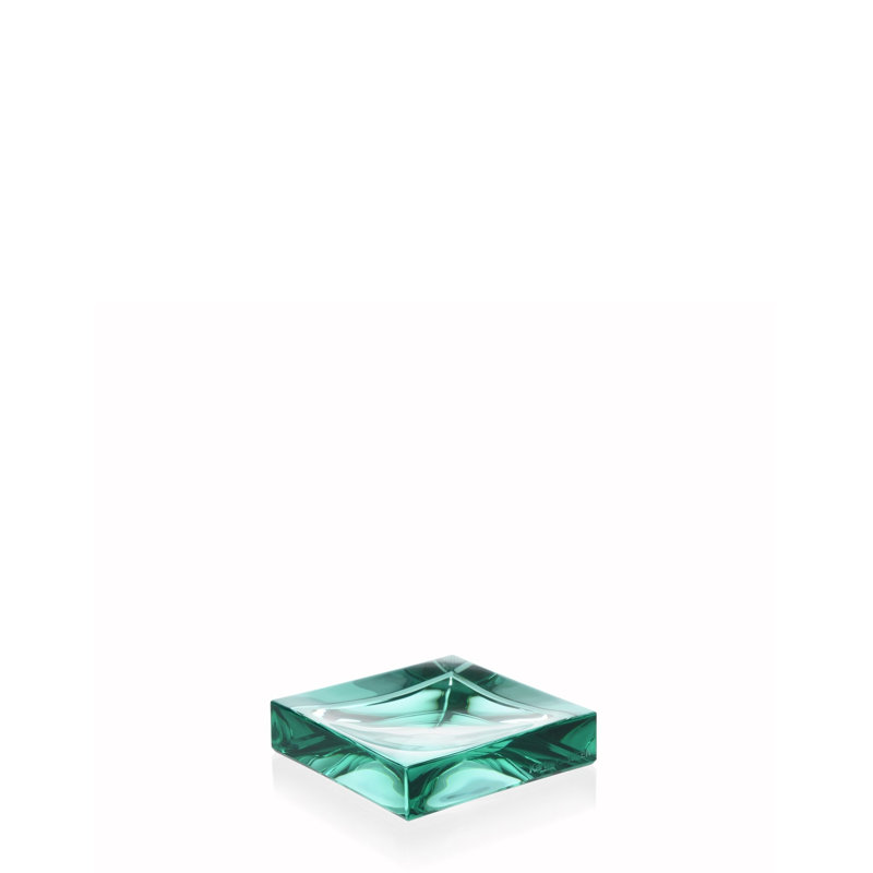 Boxy Soap Dish, Aquamarin