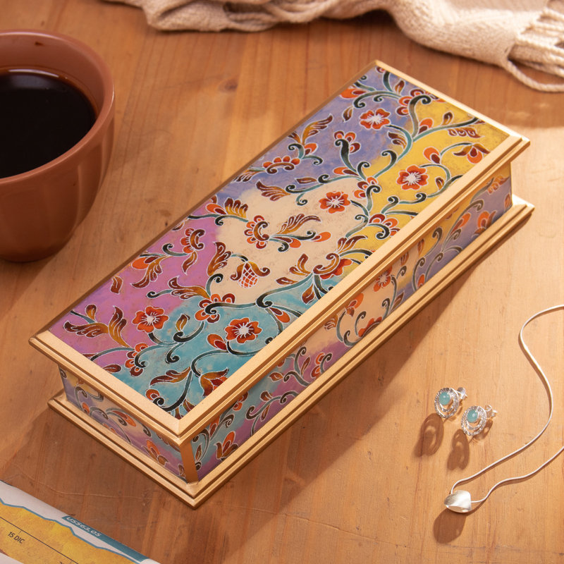 Handmade Decorative Box, Brown