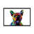 Toile avec cadre noir sélectionné