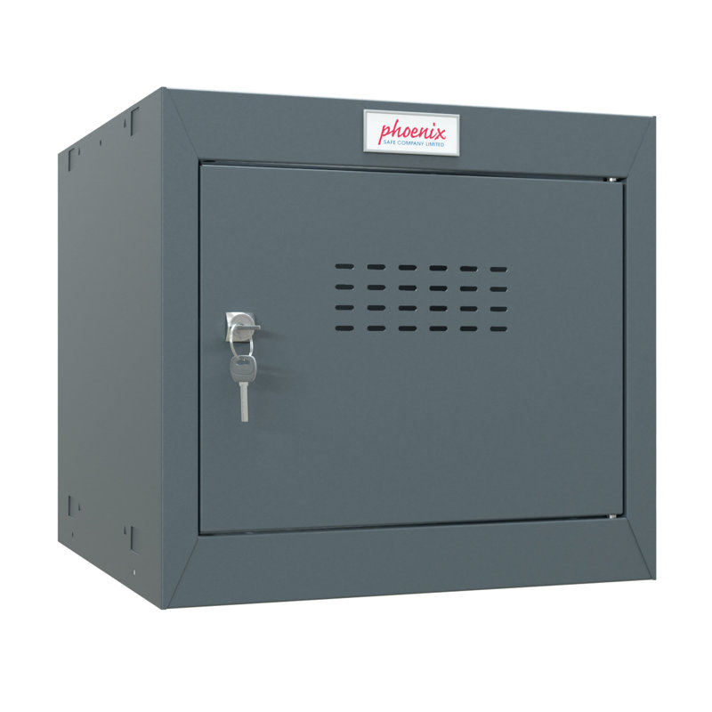 Metal 1 - Tier 40cm with Key, Anthracite Grey