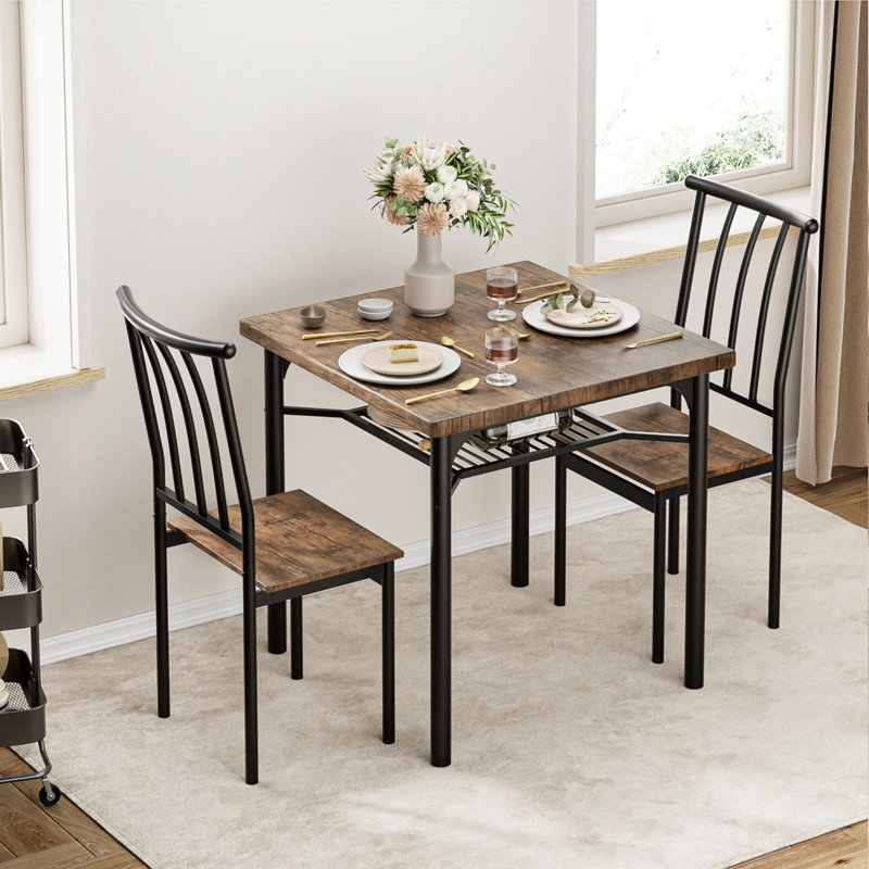 Ensemble de salle à manger rectangulaire L 31,5 po x l 31,5 po Premwati
