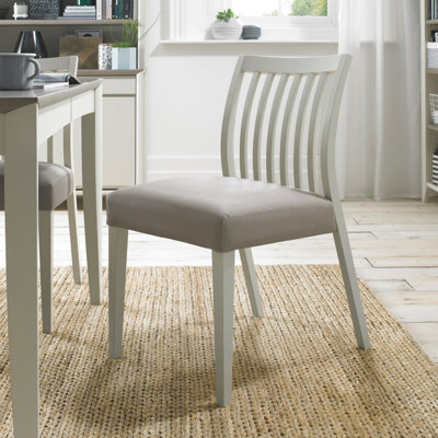 Izzie Upholstered Slat Back Side Chair
