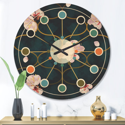 Solid Wood Wall Clock