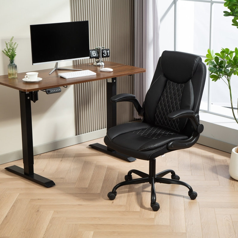Office Chair, Black, Black