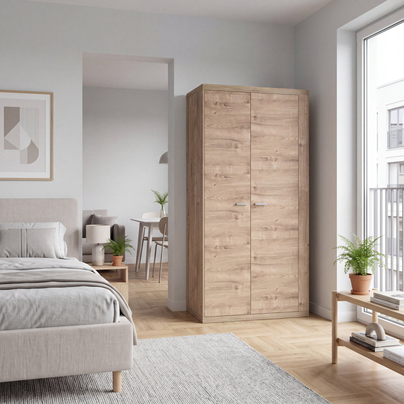 2 Door Laminate Wardrobe