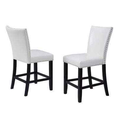 Fauteuil en polyuréthane rembourré à hauteur de comptoir 2pc