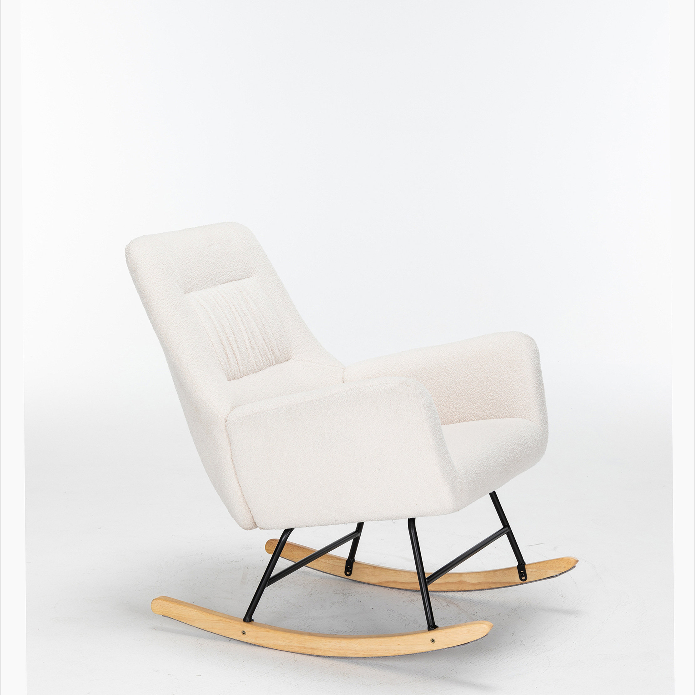 Oliver Rocking Chair Nursery, Teddy Upholstered Glider Rocker