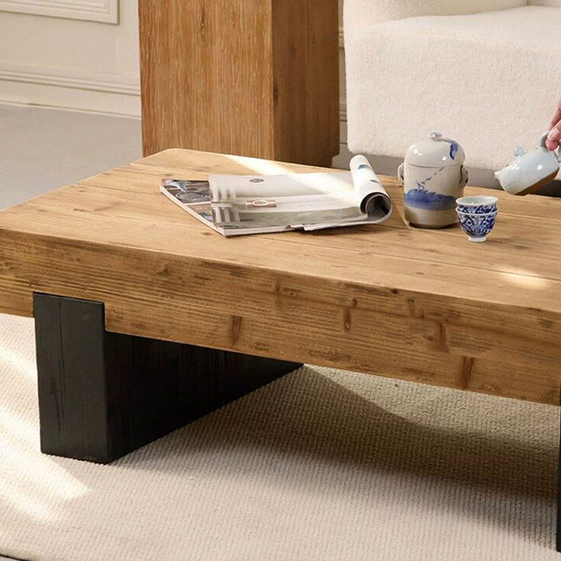 Table basse American, H 17,7 po x L 55,1 po x l 23,6 po