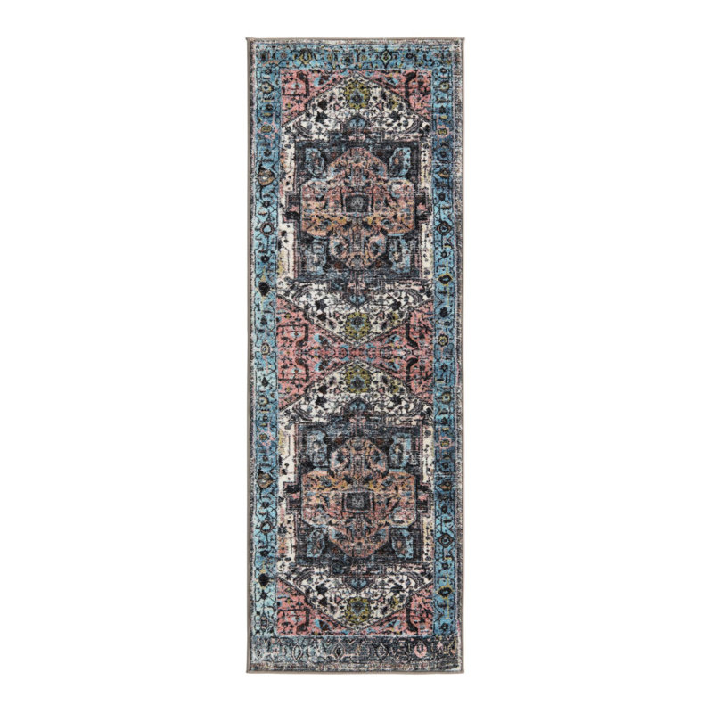 Acelin Oriental Indoor Rug, Runner 2'2" x 6'