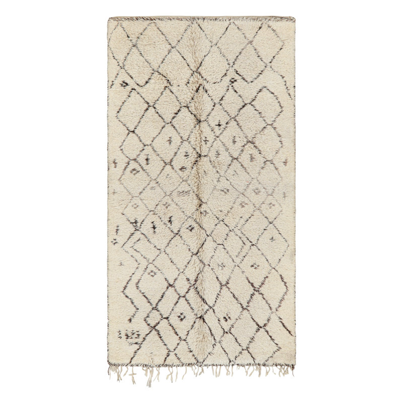 One-of-a-Kind 6'2”x11'6” Hand Knotted Area Rug