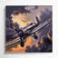 Art rétro sur toile-605095141