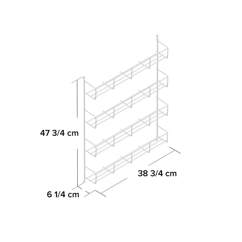 Stainless Steel Spice Rack