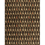 Jazz Hand Knotted Wool Area Rug in Brown