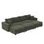 Canapé moderne convertible à 4 places avec coussins moelleux et repose-pieds multiples, offrant un confort et une polyvalence ultimes pour la détente-1686608399