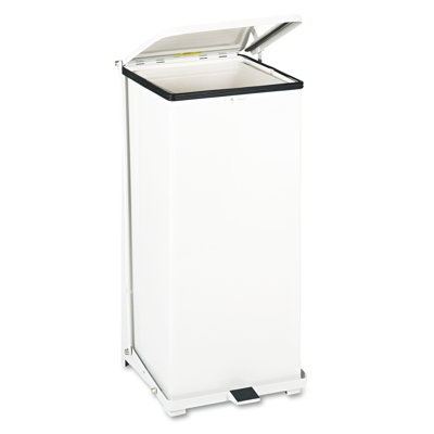 Steel Kitchen Trash Can - 7 Gallons