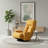 Adjustable Head And Waist Game Chair, Living Room Lounge Chair With 360 Degree Rotatable Seat And Built-In Phone Holder-1284093122