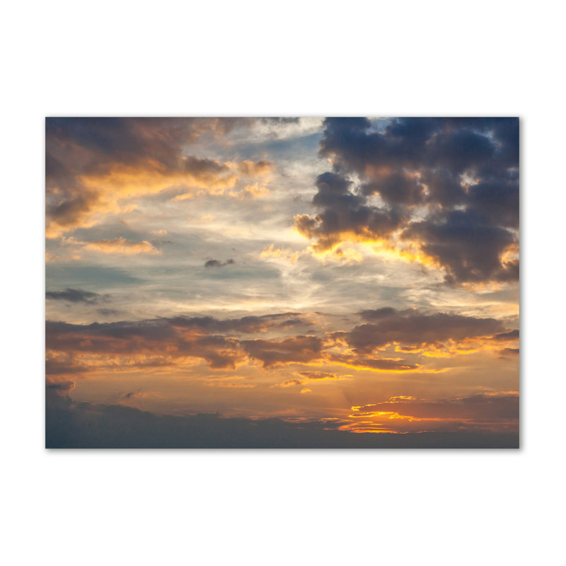 Sunset - Wrapped Canvas Print