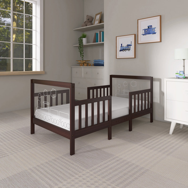 Kids Toddler Bed Toddler Beds, Espresso