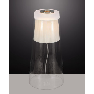 Cone Glass Table Lamp