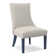 Chaise d'appoint rembourrée Tuxedo