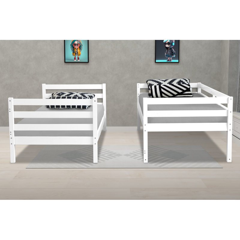 Dzerun 90 X 190cm Bunk Bed, White