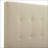 Queen Size Beige Tufted Upholstered Platform Bed