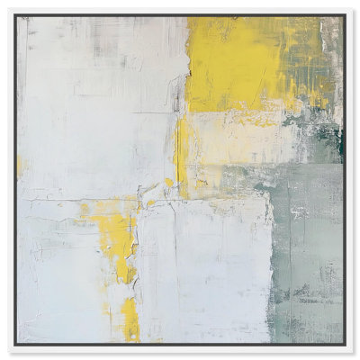 Sunlit Fragments I Canvas Minimal Abstracts par Art Remedy