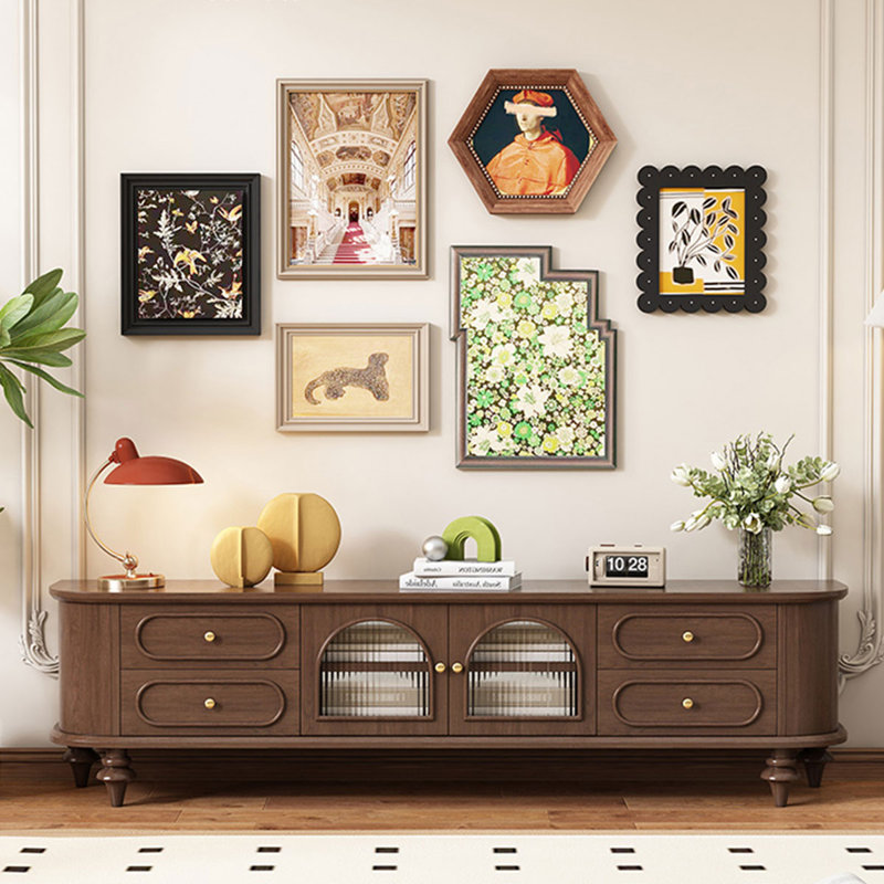 Solid Wood TV Stands - Durable & Stylish | Wayfair