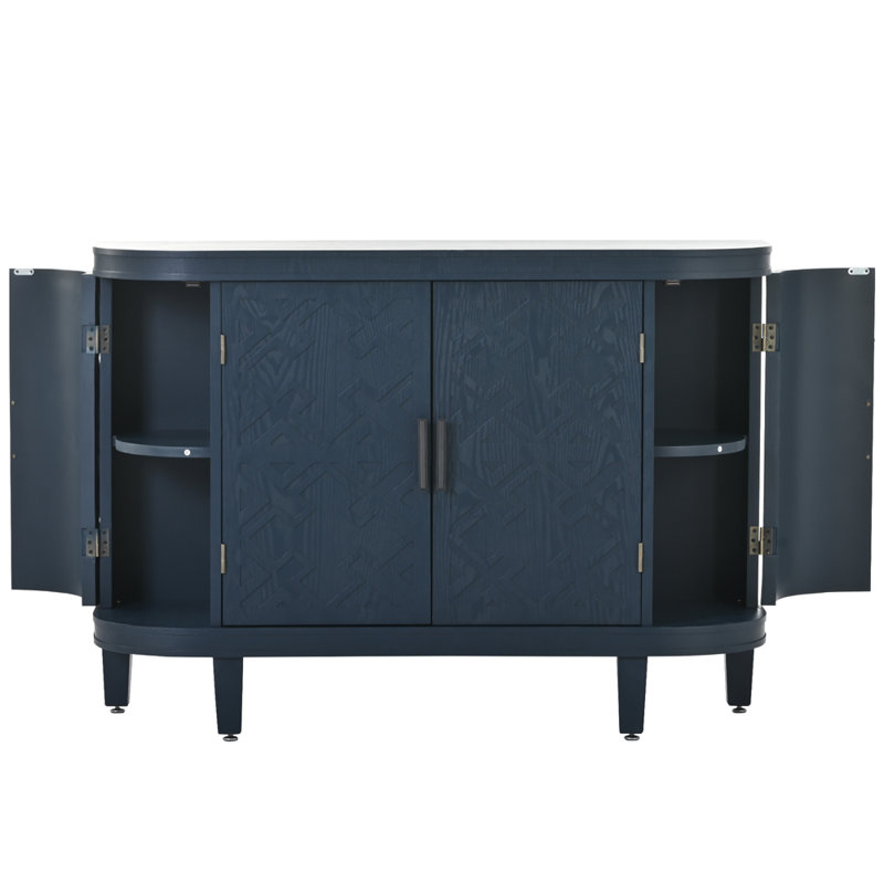 Console 47,2 po Elaine, Bleu marine