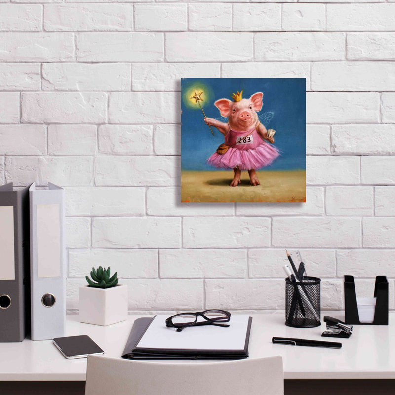 «Tooth Fairy» par Lucia Heffernan, H 12 po x l 12 po x P 0,75 po