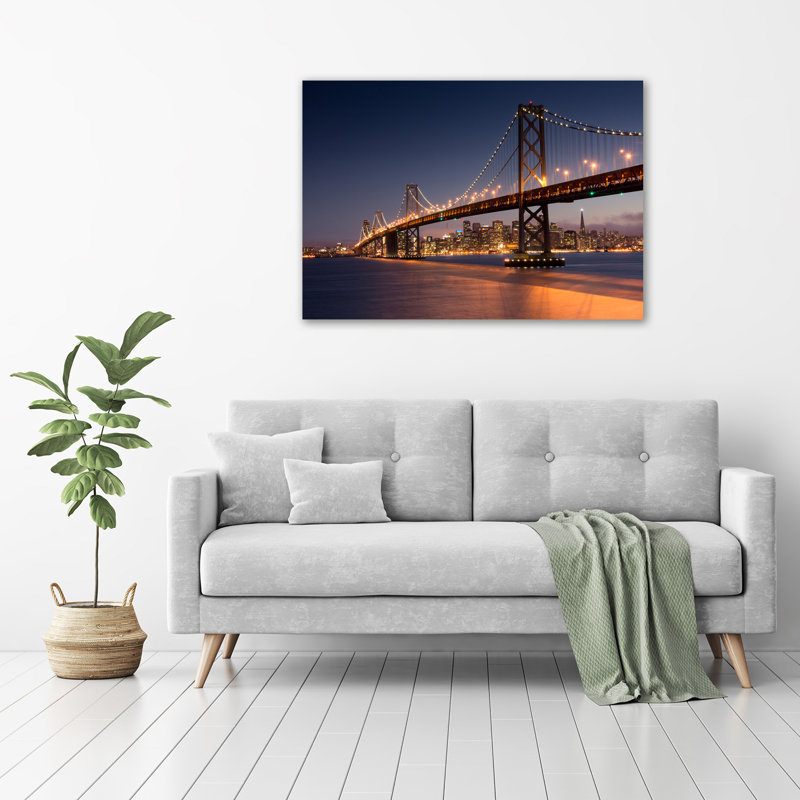 San Francisco Bridge - Wrapped Canvas Print