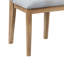 Chaise en lin l 19 po