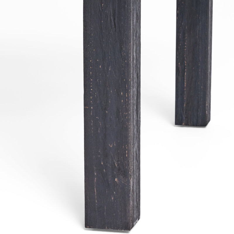 2 chaises de salle à manger gris foncé - structure en bois et coussin d'eau crème, sièges sophistiqués 2 avec coussins au fini naturel sablé, moderne