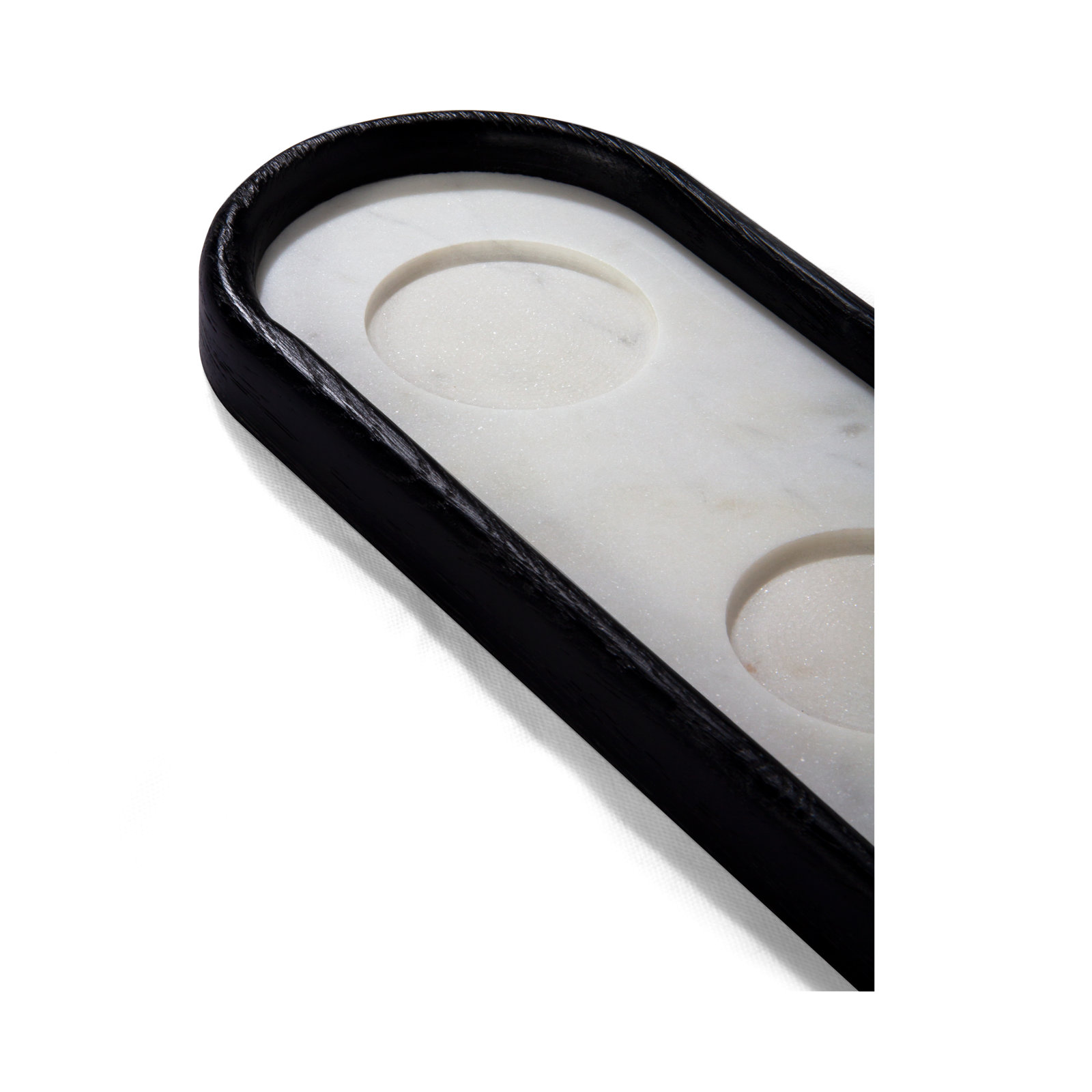 Alberton Candlestick Holder, Charcoal