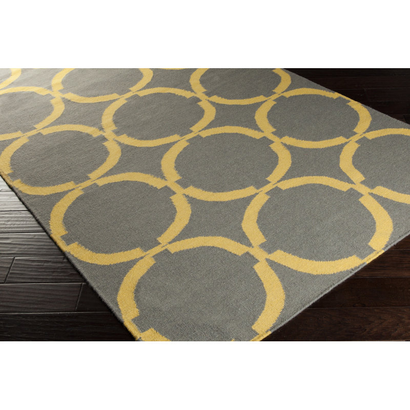 Collins Wool Geometric Indoor Rug, Rectangle 8' x 11'